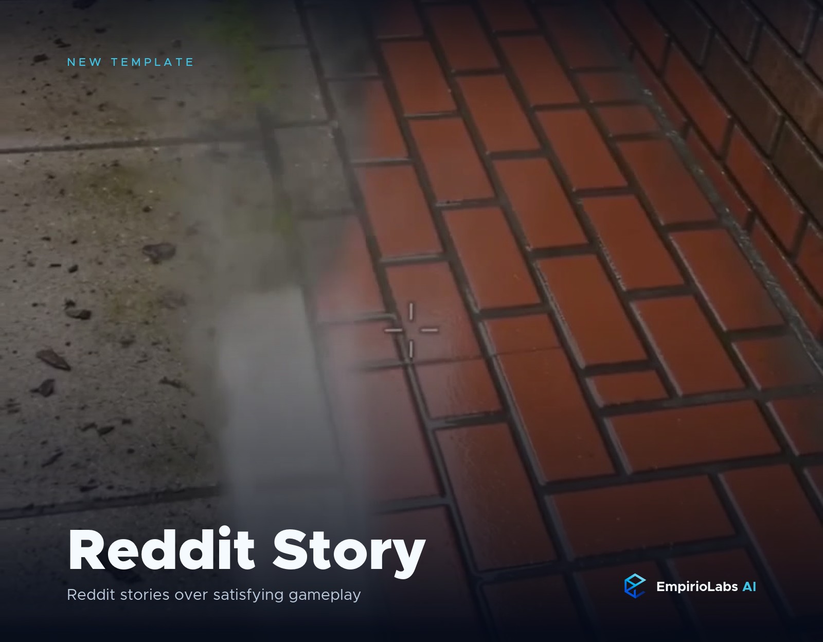 Reddit story video over satisfying gameplay with captions