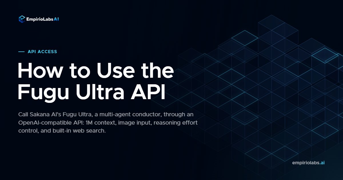 Fugu Ultra via API cover