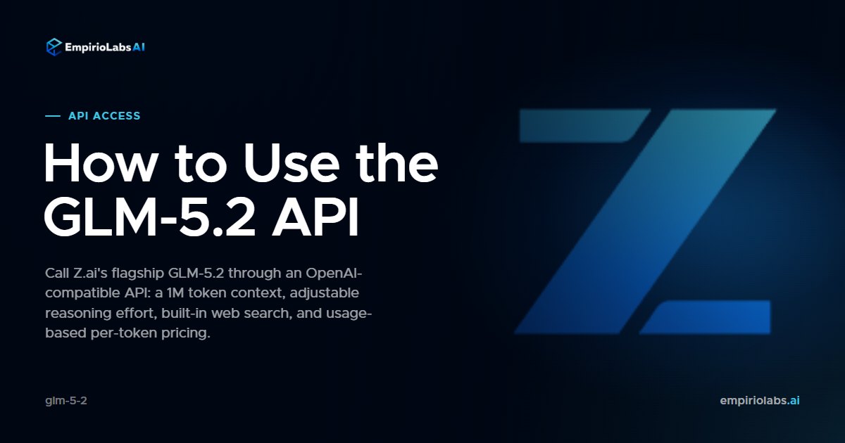 GLM-5.2 via API cover