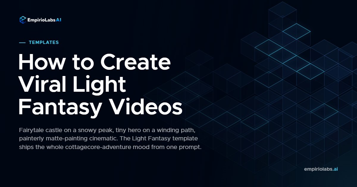 Light Fantasy template on EmpirioLabs