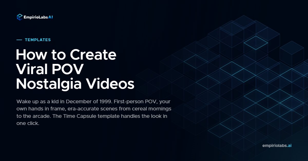 Time Capsule template on EmpirioLabs