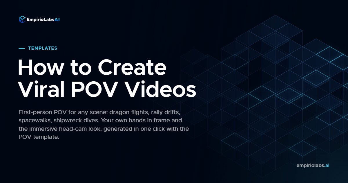 POV template on EmpirioLabs