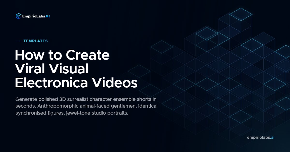 Visual Electronica template on EmpirioLabs