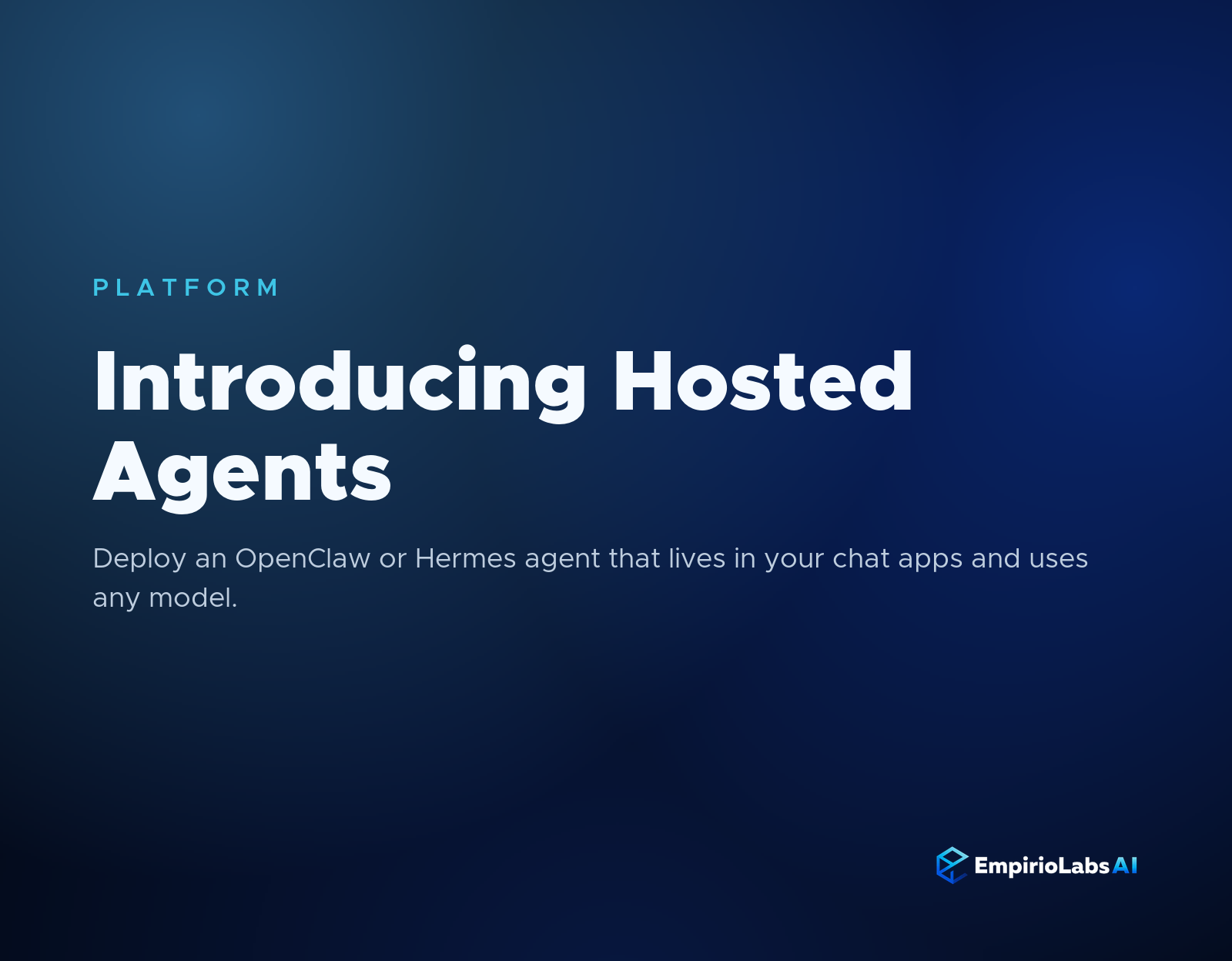 Hosted Agents on EmpirioLabs