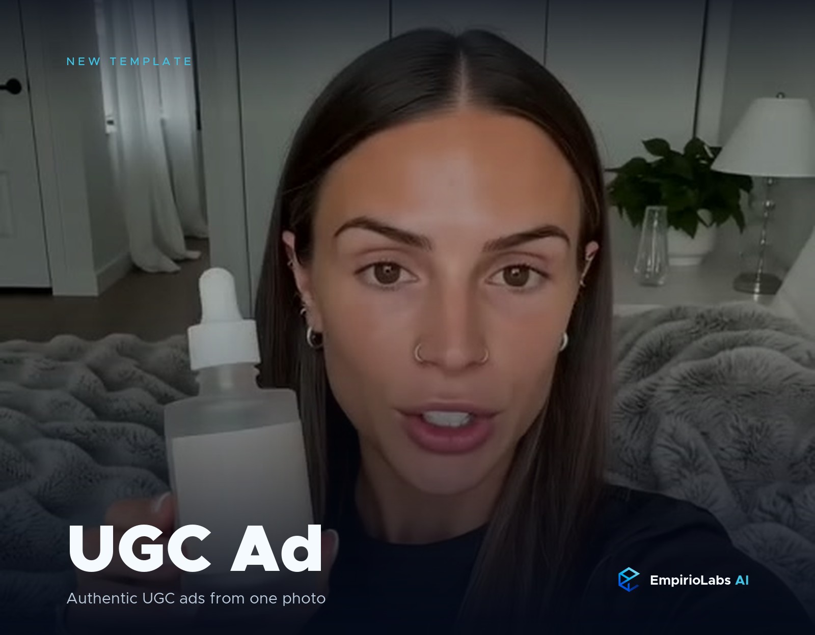 UGC Ad template on EmpirioLabs