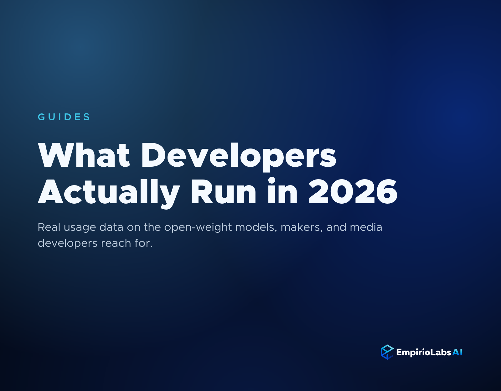 What Developers Actually Run in 2026 blog cover
