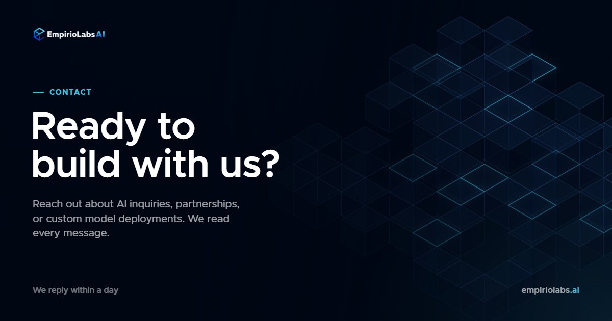 Contact Us | EmpirioLabs AI