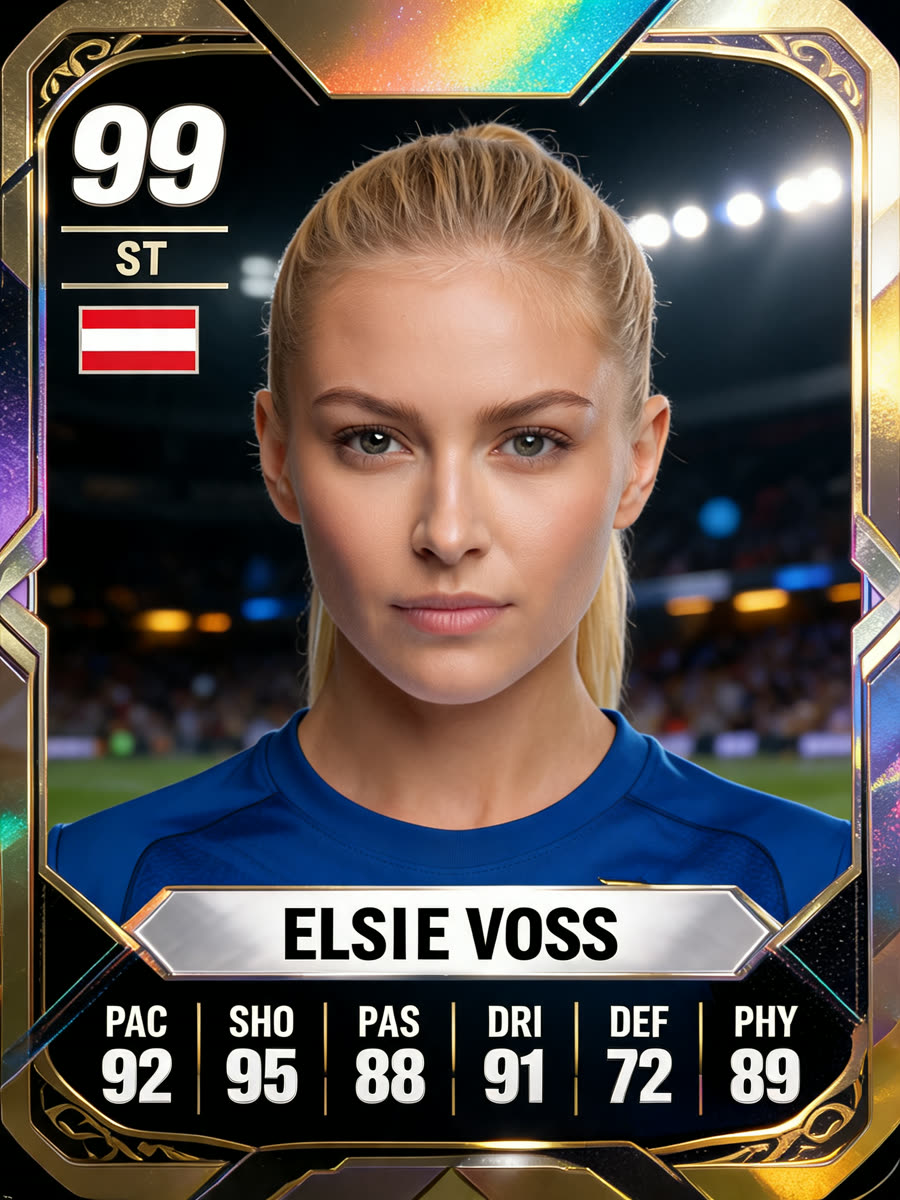 World Cup Card template preview